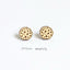 1 Pair Simple Style Food & Letter Wood Print Women's Stud Earrings