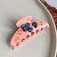 Casual Streetwear Pink Acetate Mushroom Hair Claw Clip