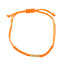 Simple Style Multicolor Braided Rope Copper Beaded 18k Gold Plated Unisex Friendship Bracelets