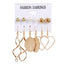 Fashion Geometric Tassel Butterfly Alloy Earrings with Artificial Pearls and Rhinestones Set