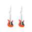 Retro Punk Electric Guitar Earrings - Chic Alloy Music Dangle Jewelry for Women