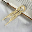 Women's Chinoiserie U-Shape Acetate Hairpin for Hanfu and Casual Styles