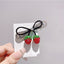 Sweet Strawberry Rhinestone Hair Clip and Rose Flower Hair Accessory