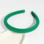 Simple Solid Color Rib-Knit Polyester Hair Band