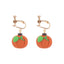 1 Pair Sweet Flower Polymer Clay Autumn Drop Earrings