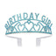 Women's Classic Crown Alloy Hair Band and Sparkling Diamond Party Headband Set