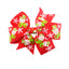 Fashion Snowman Snowflake Christmas Bow Hair Clip for Kids