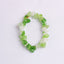 Fashion Irregular Natural Stone Beaded Bracelet with Colorful Crystal Chips