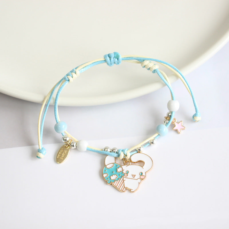 Fashion Animal Alloy Beaded Enamel Women'S Bracelets 1 Piece