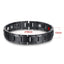 Geometric Stainless Steel Mantra Magnetic Bracelet