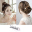 Women's Elegant Tassel Alloy Hair Band with Pearl Flower Hairpin