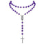 Vintage Cross Imitation Pearl Beaded Pendant Necklace