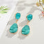 Fashion Jewelry Korea Imitation Crystal Bud Earrings Imitation Natural Stone Earrings Water Drop Earrings Women Earrings