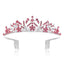 Women's Elegant Rhinestone Bridal Headpiece and Performance Tiara