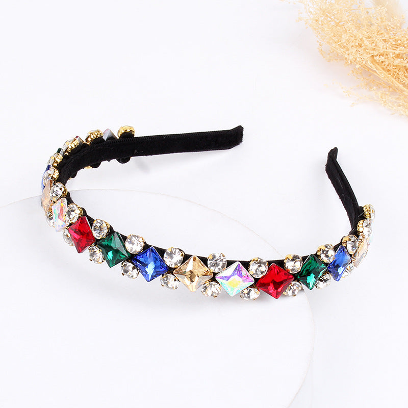 Women's Elegant U-Shape Rhinestone Hairband