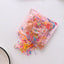 Cute Animal & Ice Cream Color Children's Hair Ties - 200 Bags of High Stretch Rubber Bands