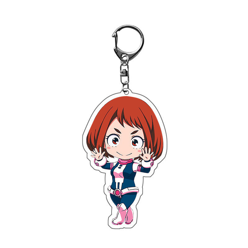 Acrylic Cartoon Character Keychain Pendant - My Hero Academia Collection