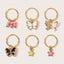 Fashion Braid Trend Butterfly Pendant Hair Clip Accessories