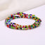 Wholesale Multi-Layer Geometric Seed Bead Plated Waist Chain