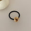 Elegant Metal Knot Elastic Hair Tie Band for Women