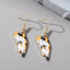 Cartoon Cat Alloy Clip-On Earrings for Girls