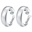 Fashion Simple Personality Big Earrings Creative Letter C-shaped Metal Earrings