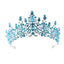 Women's Elegant Rhinestone Alloy Crown Bridal Headgear for Weddings and Parties