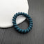 Simple Solid Color Rubber Hair Tie & Frosted Traceless Head Rope Set