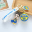 Cartoon Basketball Star Keychain Pendant - Curry, James, Owen, Bryant