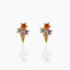 Ethnic Geometric Gemstone Lollipop Ice Cream 18k Gold Plated Earrings