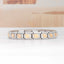 Stainless Steel Rhinestone Beads Modular Bracelet