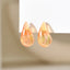 1 Pair Minimalist Water Droplet Acrylic Earrings