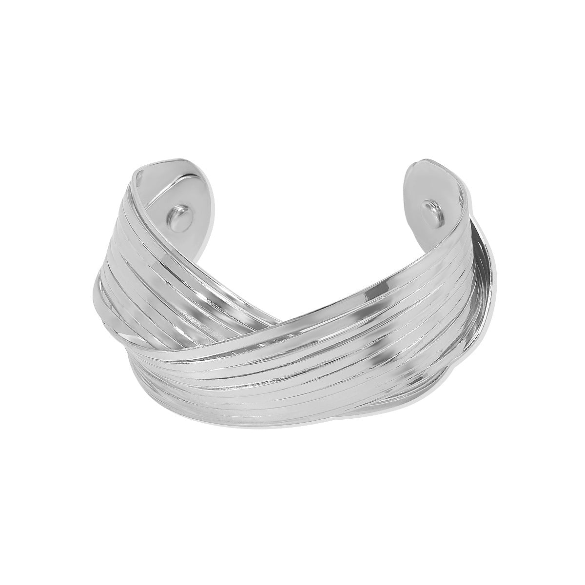 Simple Style Solid Color Alloy Women's Bangle