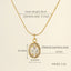 Glam Shiny Heart Shape Zircon Inlay 18K Gold Plated Stainless Steel Layered Pendant Necklace