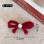 Women's Matte Acrylic Alloy Hair Clip - Large Colorful Cute Hairpin and Shark Clip