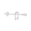 Zircon Arrow No-Piercing Ear Cuff for Women