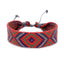 Retro Rhombus Ethnic Style Cotton Rope Hand-Woven Bracelet