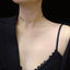 Fashion Blade Chain Clavicle Necklace Titanium Steel Material Non-fading Snake Bone Chain Chain