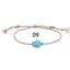 Bohemian Multi-Color Turtle Bracelet and Anklet Set