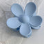 Sweet Matte Flower Resin Hair Claw Clip for Women