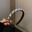 European American Rhinestone Fashion Colorful Hair Hoop