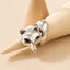 New Punk Halloween Skull Metal Zodiac Geometric Ring