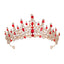 Women's Elegant Rhinestone Alloy Crown Bridal Headgear for Weddings and Parties