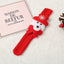 Christmas Santa Claus Decorative Props and Children's Gift Bracelet Set