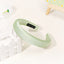 Retro Candy Color Wide Headband with Satin Finish