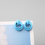 1 Pair Simple Style Solid Color Alloy Patchwork Women'S Ear Studs