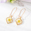 Women'S Simple Style Flowers Alloy Resin Earrings Epoxy Earrings