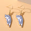 Cartoon Cat Alloy Clip-On Earrings for Girls