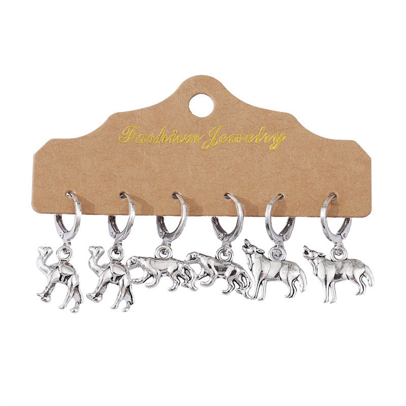 1 Set Simple Style Animal Plating Zinc Alloy Drop Earrings