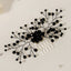 Women's Vintage Flower Alloy Hair Comb - Handmade Bridal & Versatile Hair Accessory